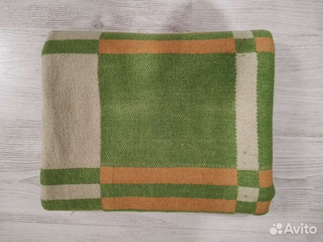 Шерстяный советский плед