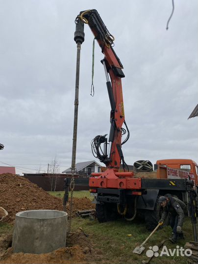 Бурение колодцев за 3 часа