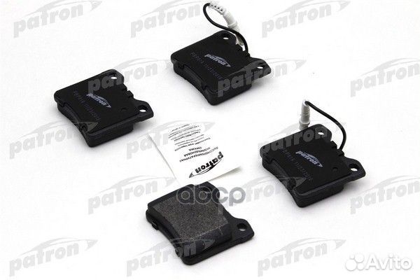 Колодки тормозные(Гарантия 1год) PBP619 patron