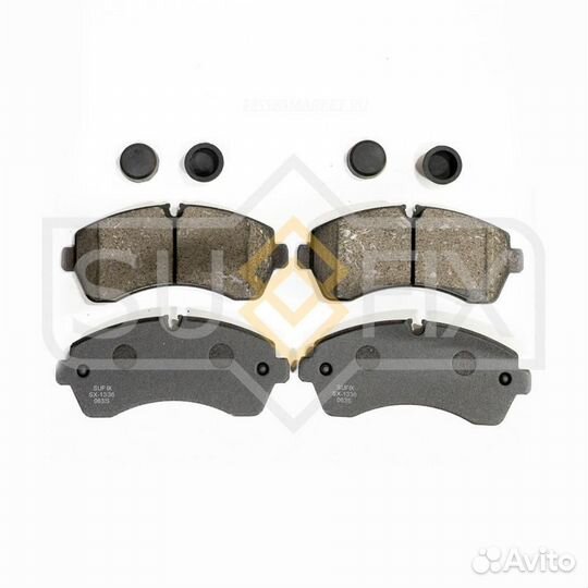 Sufix SX-1336 Колодки тормозные дисковые перед пра