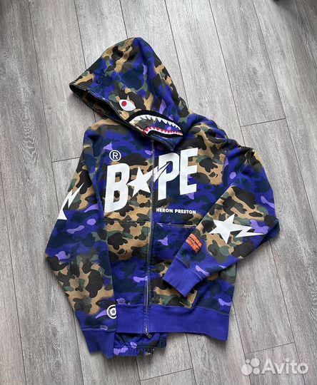 Зип худи Bape/ штаны Bape