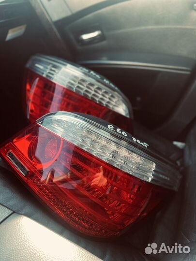 Задние ресталинг фонари на BMW e60 оригинал