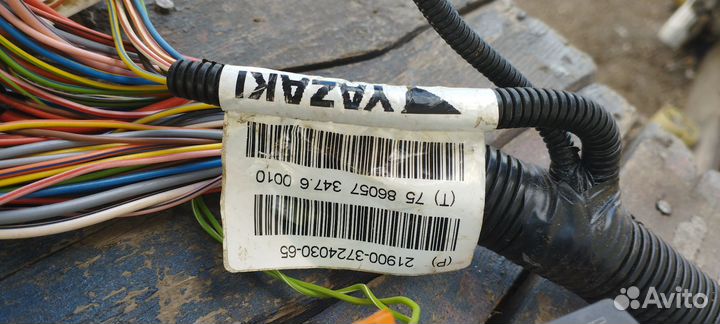 Жгут проводов подпанельный granta с кондиционером