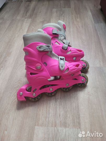 Роликовые коньки детские раздвижные