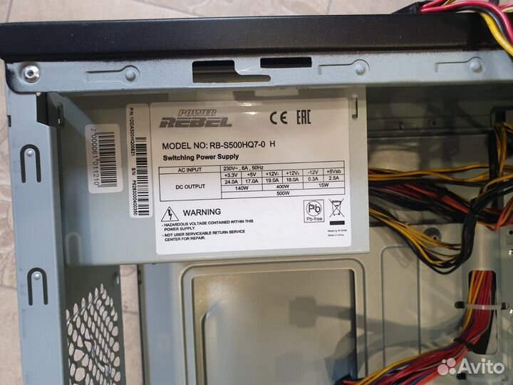 Новый Корпус с родным новым блоком питания