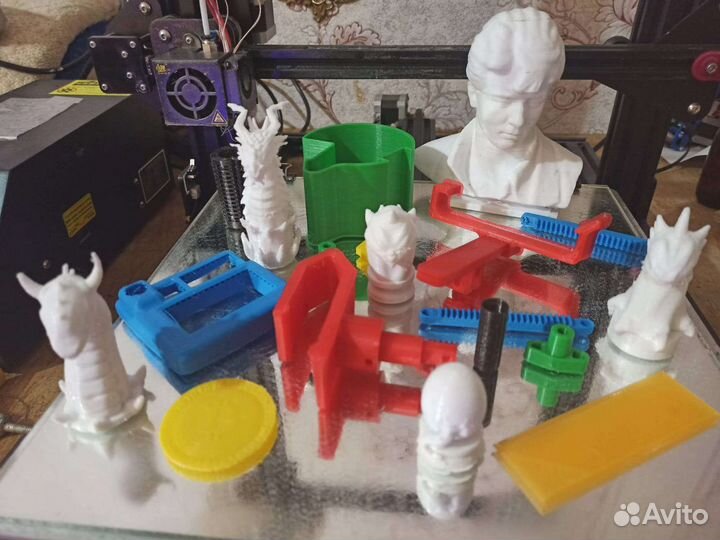 3d печать на заказ, ремонт пластиковых деталей