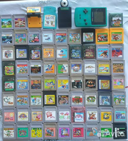 GameBoy игры лицензия JP Original Color