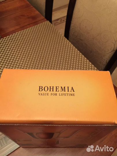 Два подарочных бокала: bohemia