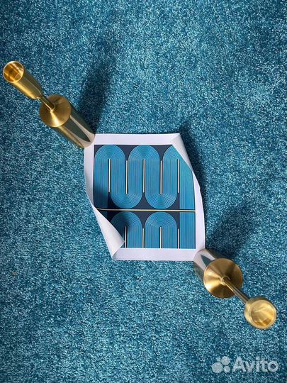 Постер абстракция 20x20 см