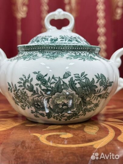 Сахарница от villeroy boch fasan зеленый