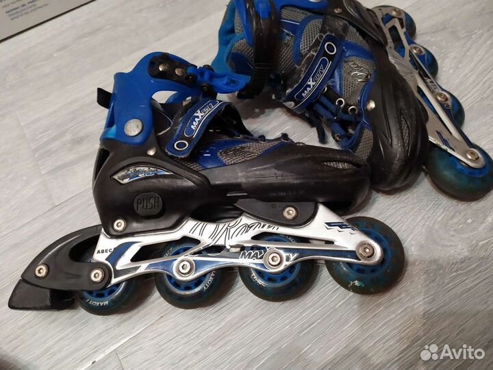 Роликовые коньки детские раздвижные