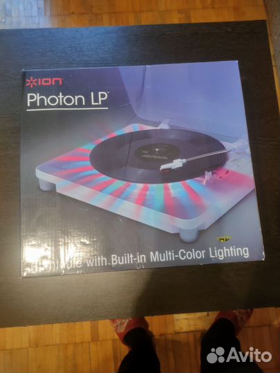 Виниловый проигрыватель ion audio