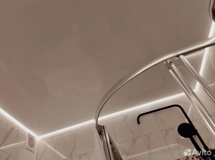 Установка натяжных потолков