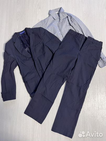 Школьная форма для мальчика 140 синяя