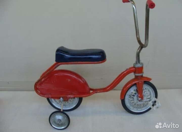 Винтажный детский велосипед