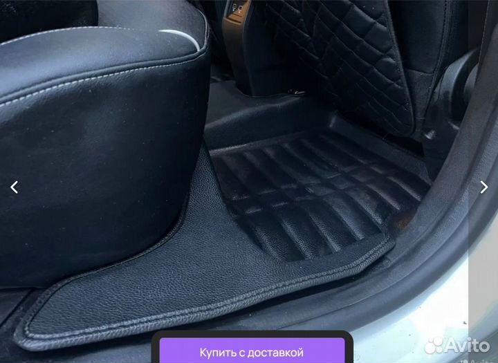 Автомобильные ковры 5D Renault Arkana Экокожа