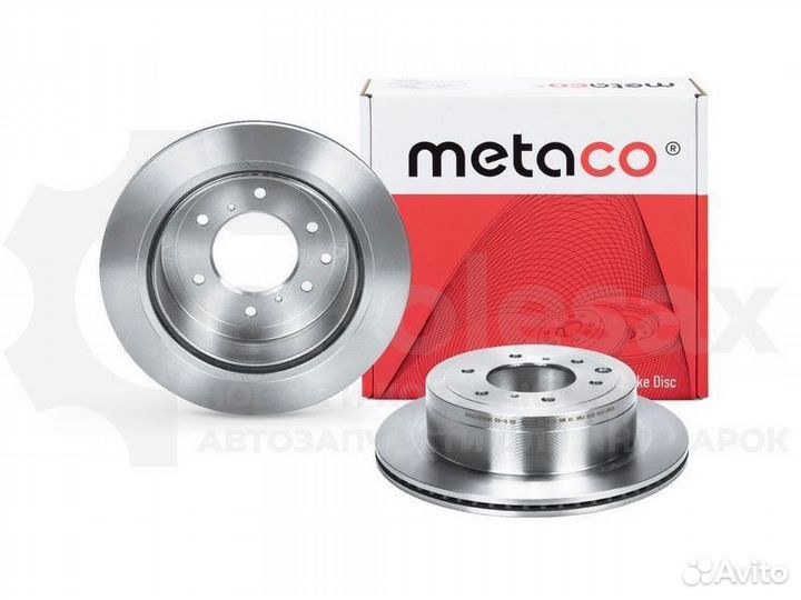 Диск тормозной задний Metaco 3060-054