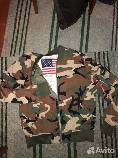 Бомбер alpha industries l-2b