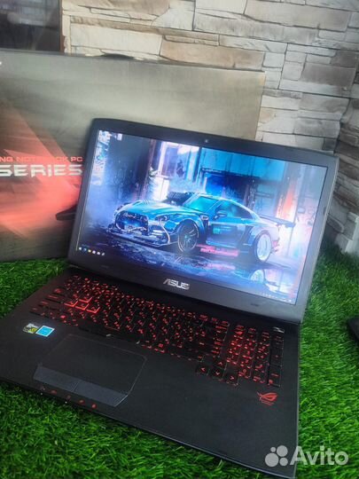 Игровой ноутбук Asus G751JM 17.3