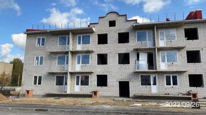 1-к. квартира, 43,4 м², 1/3 эт.