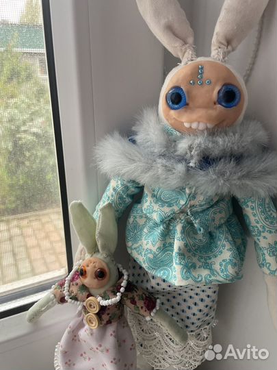 Заяц кукла