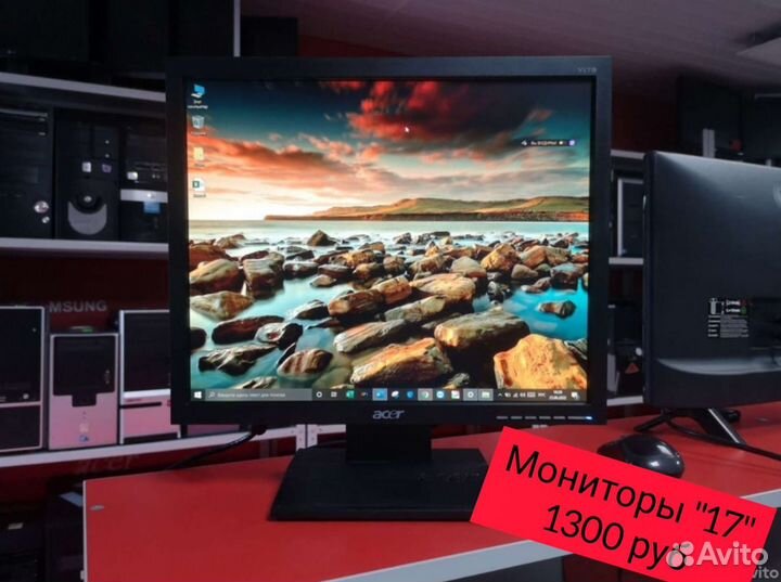 Мониторы 17,19, 20, 22, 23, 24 дюймов