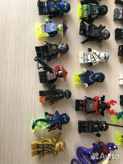 Lego ninjago минифигурки