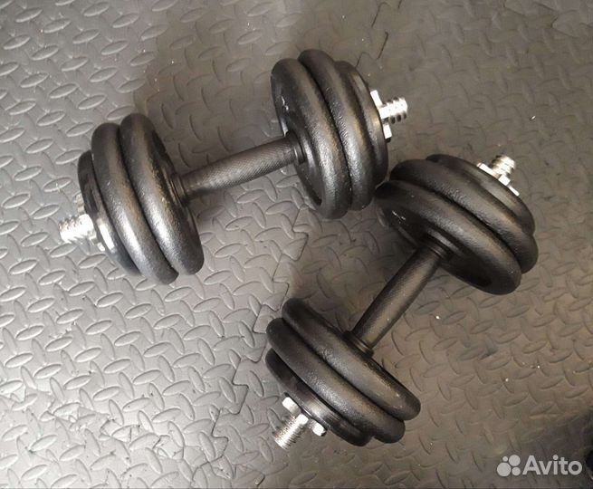 Гантели 28кг новые