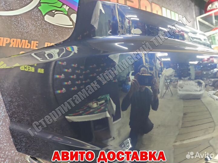 Бампер Kia Spectra задний темно синий 471 спектра