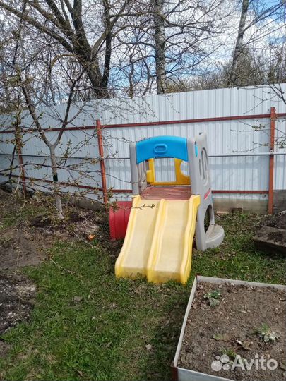 Детская горка пластиковая