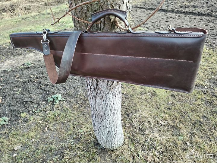 Кожаный чехол для ружья