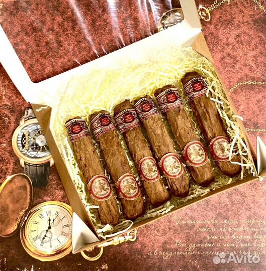 Шоколадные сигары из трюфеля