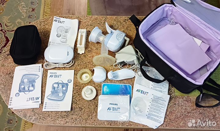 Молокоотсос avent электрический