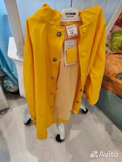 Куртка дождевик детская 122