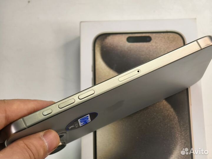 100% акб iPhone 15 Pro Max 256Gb Natural sim+esim