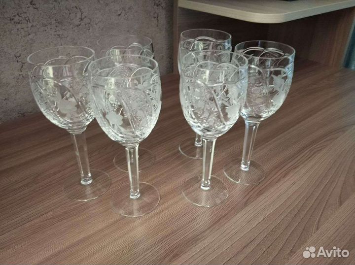 Хрустальные фужеры 