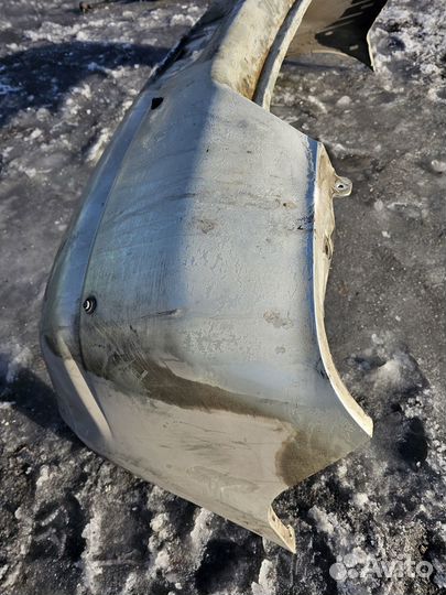 Бампер nissan tiida C11, 2007, задний