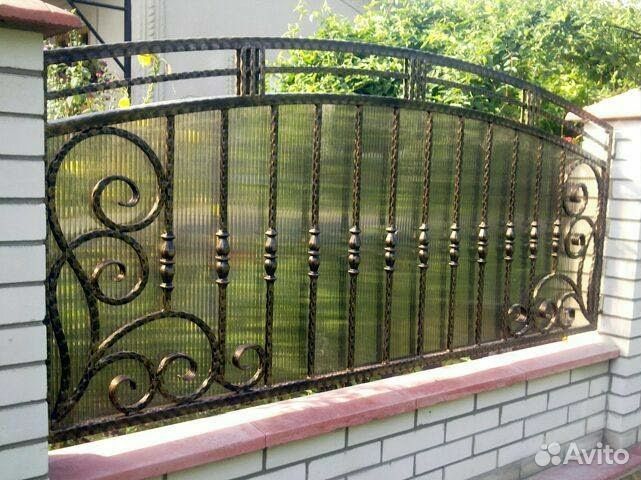Кованый забор