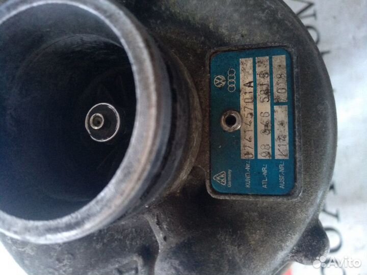 Турбокомпрессор турбина Volkswagen Transporter T4