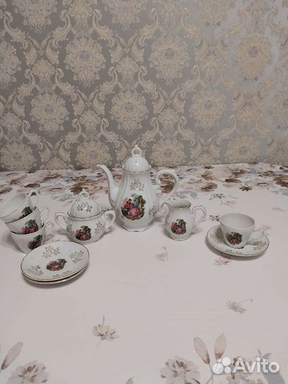 Кофейный сервиз музыкальный Япония