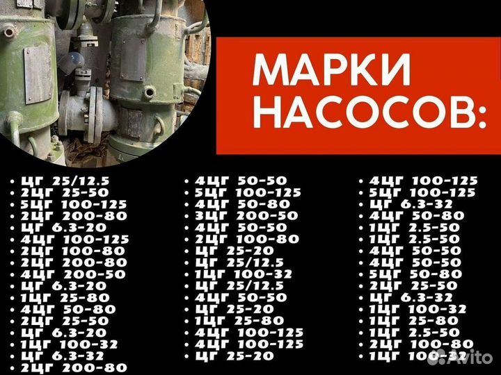 Насос 2цг 200-80