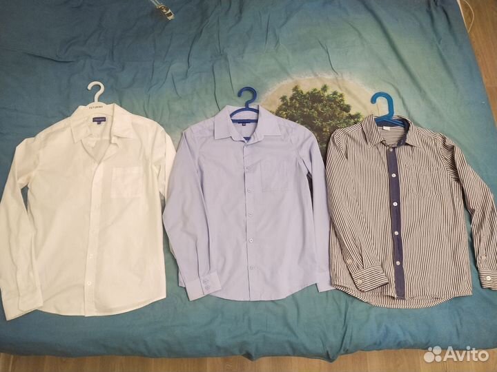 Рубашки 140-146см