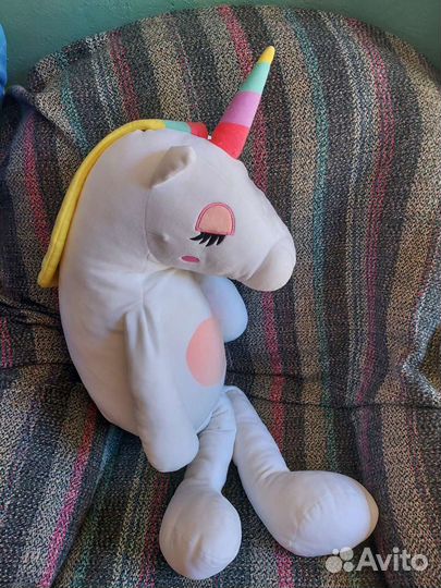 Мягкие игрушки единорог рюкзак Единорог