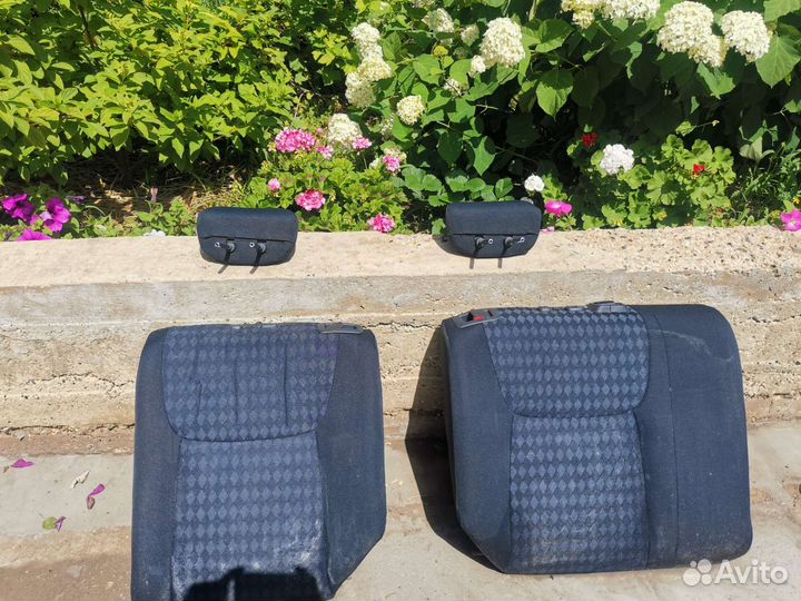 Задний диван honda civic 7 eu1 eu7