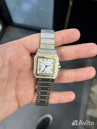 Часы cartier santos мужские