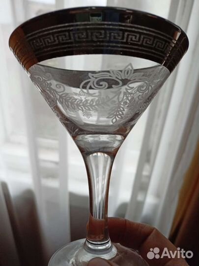 Праздничный набор стопок и фужеров