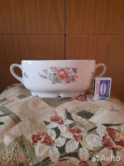 Старинный салатник