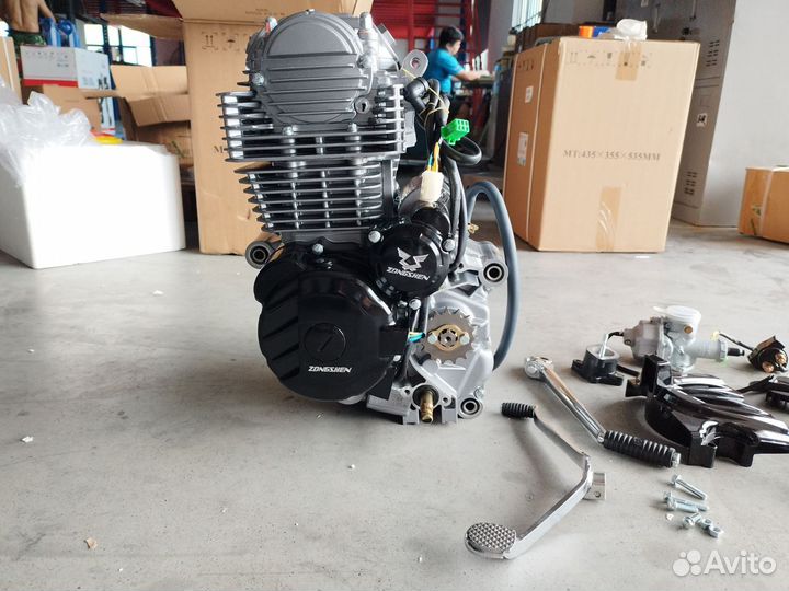 Двигатель zongshen 175FMN 24лс 300куб мотор