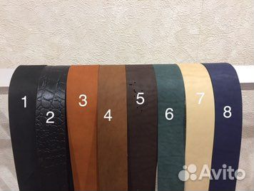 Ременные заготовки. Пряжки