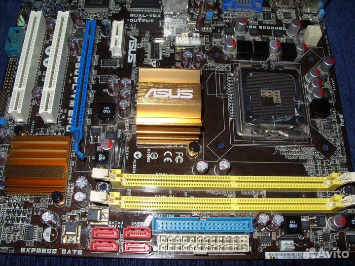 Мат платы сокет 775, DDR2